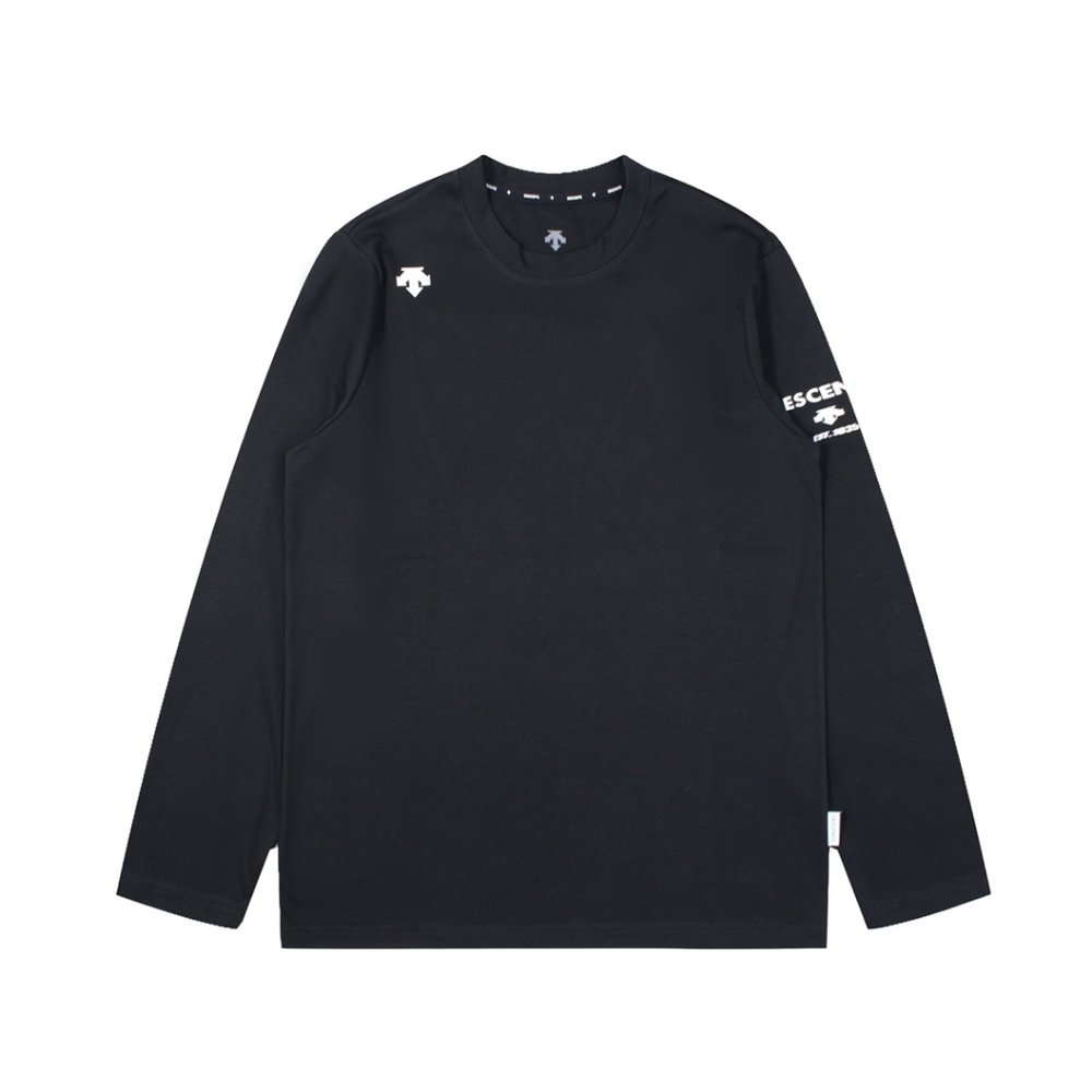 Descente couple sports round neck quick-drying long sleeves
